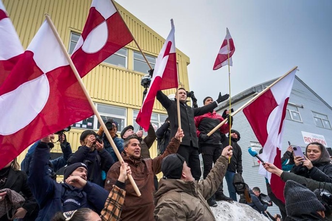 EU osoittaa tukensa Tanskalle Grönlannin suhteen. 1