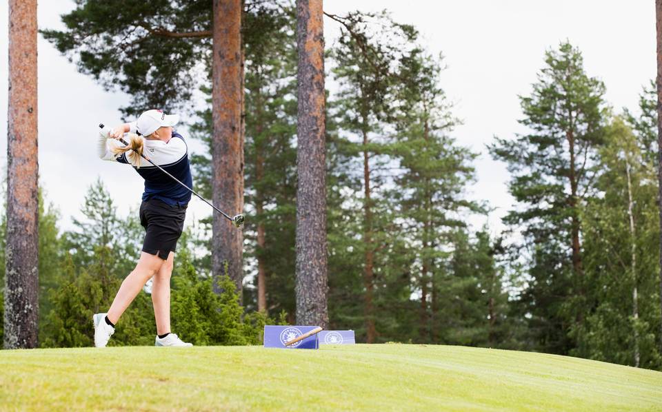 Golfin SM-mitaleita jaettiin Pohjois-Savossa Golfin SM-mitaleita jaettiin Pohjois-Savossa 1