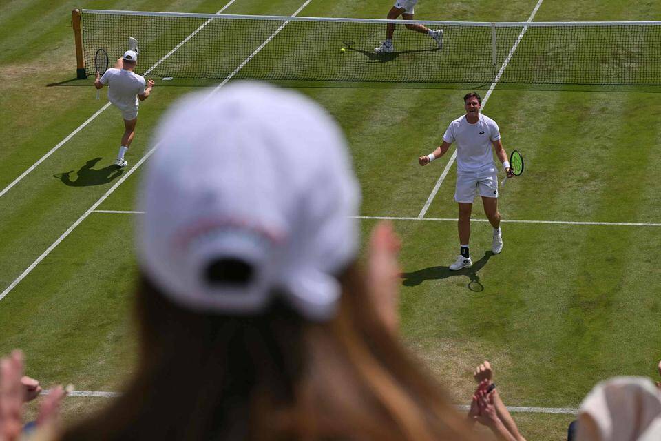 Harri Heliövaara ja Henry Patten jännittävän ottelun myötä Wimbledonin loppuotteluun Harri Heliövaara ja Henry Patten jännittävän ottelun myötä Wimbledonin loppuotteluun 1