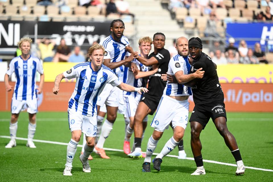 HJK kukisti äskettäin hyvin esiintyneen VPS:n. HJK kukisti äskettäin hyvin esiintyneen VPS:n. 1