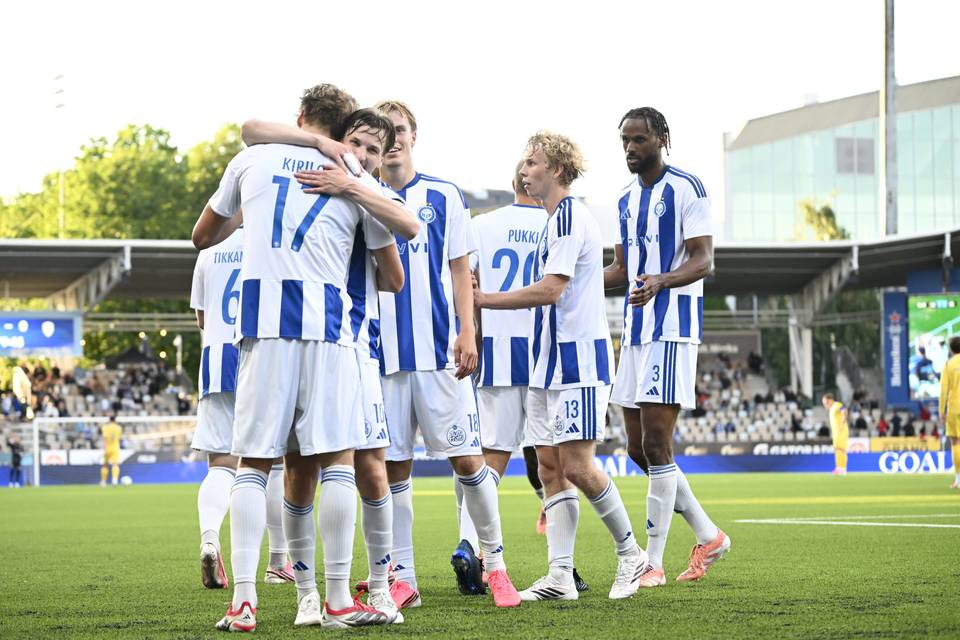 HJK saavutti selkeän voiton euroottelussaan. HJK saavutti selkeän voiton euroottelussaan. 1