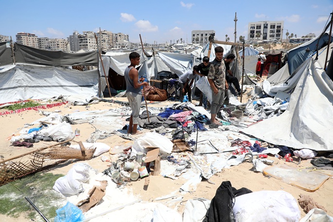 Israelin joukot surmasivat kahdeksan palestiinalaista Gazassa. 1