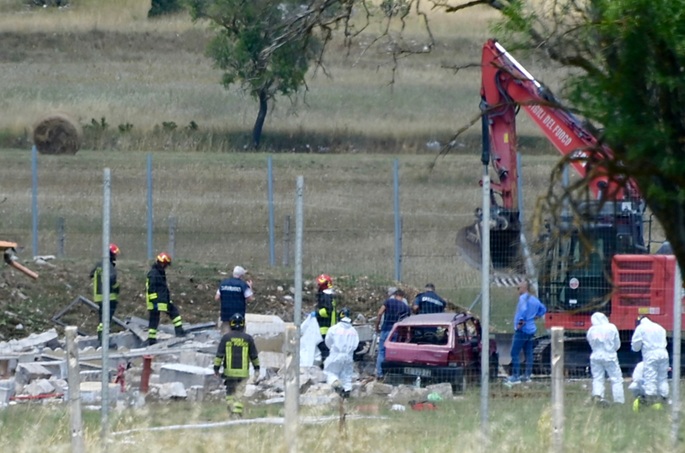 Kaksi kuoli ilotulite-tehtaassa tapahtuneessa räjähdyksessä Italiassa. 1