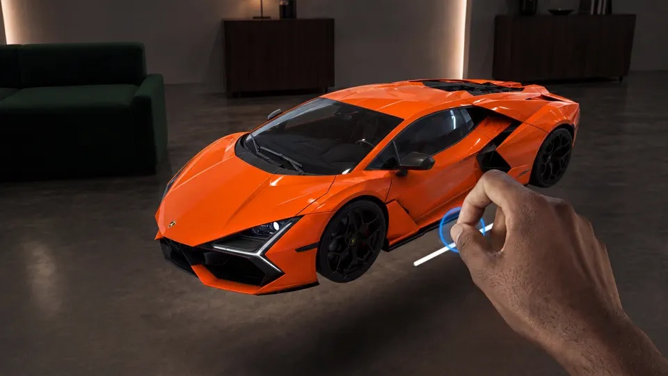 Lamborghini esitteli Apple Vision Pro -sovelluksen – superautoja voi tutkia uudella tavalla 2 Lamborghini esitteli Apple Vision Pro -sovelluksen – superautoja voi tutkia uudella tavalla1