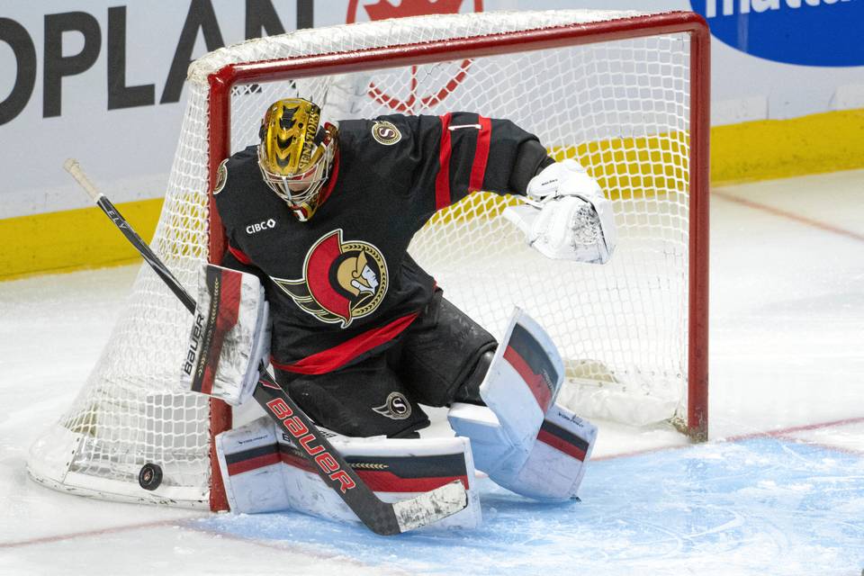 Maalivahtilupaus Leevi Meriläinen solmi jatkosopimuksen NHL:ssä. Maalivahtilupaus Leevi Meriläinen solmi jatkosopimuksen NHL:ssä. 1