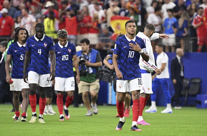 Mbappé ottaa vastuun Ranskan puolivälierätappiosta Mbappé ottaa vastuun Ranskan puolivälierätappiosta 1
