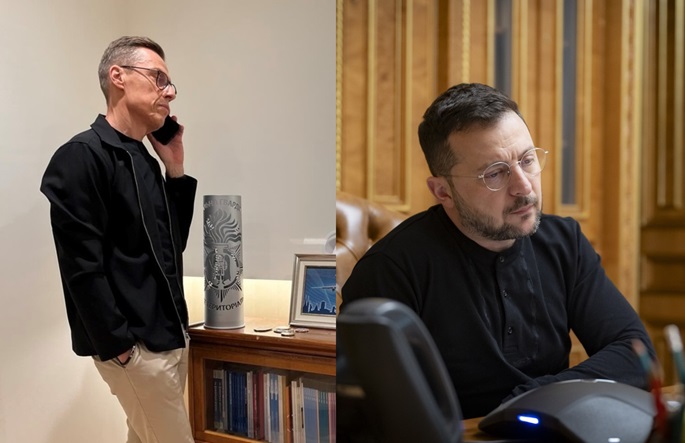 Stubb tuomitsee Venäjän hyökkäykset Ukrainaan ja keskustelee puhelimitse Zelenskyin kanssa. 1