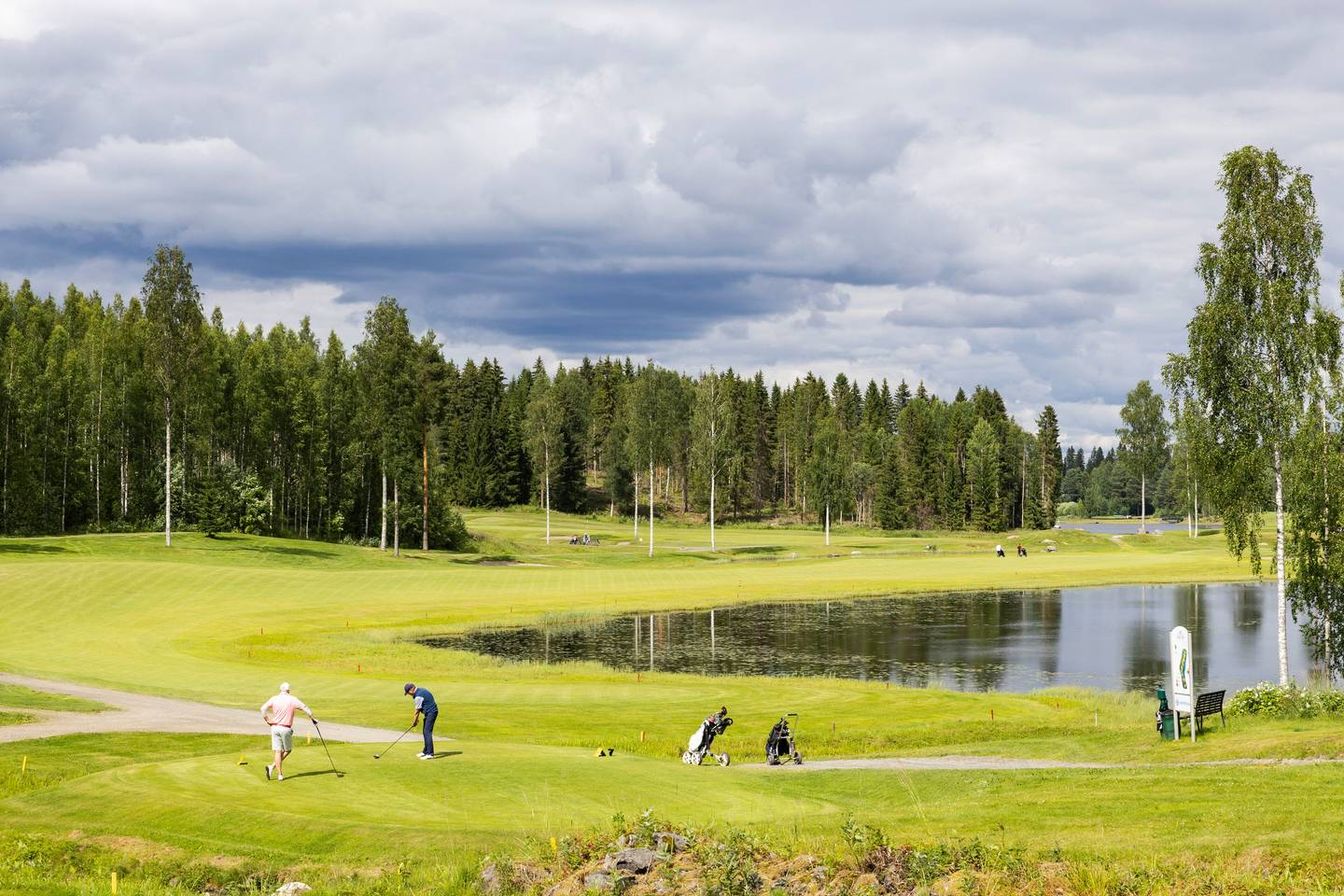 Tahkon golfkentille odotettavissa suuria investointeja Tahkon golfkentille odotettavissa suuria investointeja 1