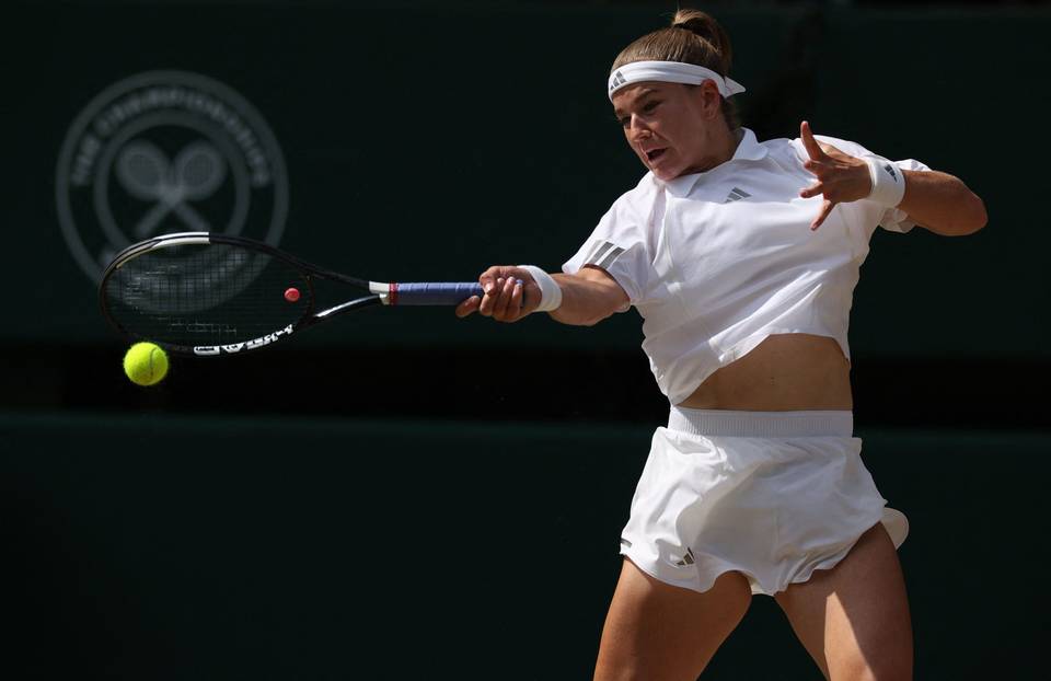 Tšekin Muchova voitti Gauffin jännittävässä ottelussa ja pääsi Wimbledonin finaaliin. Tšekin Muchova voitti Gauffin jännittävässä ottelussa ja pääsi Wimbledonin finaaliin. 1