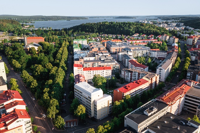 Ympäristöystävälliset toimenpiteet tekevät Lahdesta Suomen vihreimmän kaupungin. 1