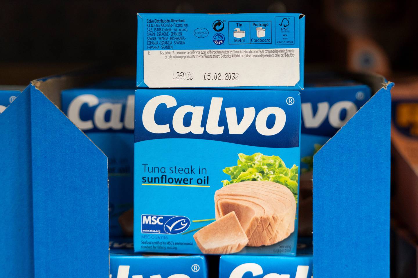 2030-luvun ruoka on saapunut – ruokakaupasta löytyy tonnikalaa, jota voi varastoida Australian olympialaisten kisastudioon 1