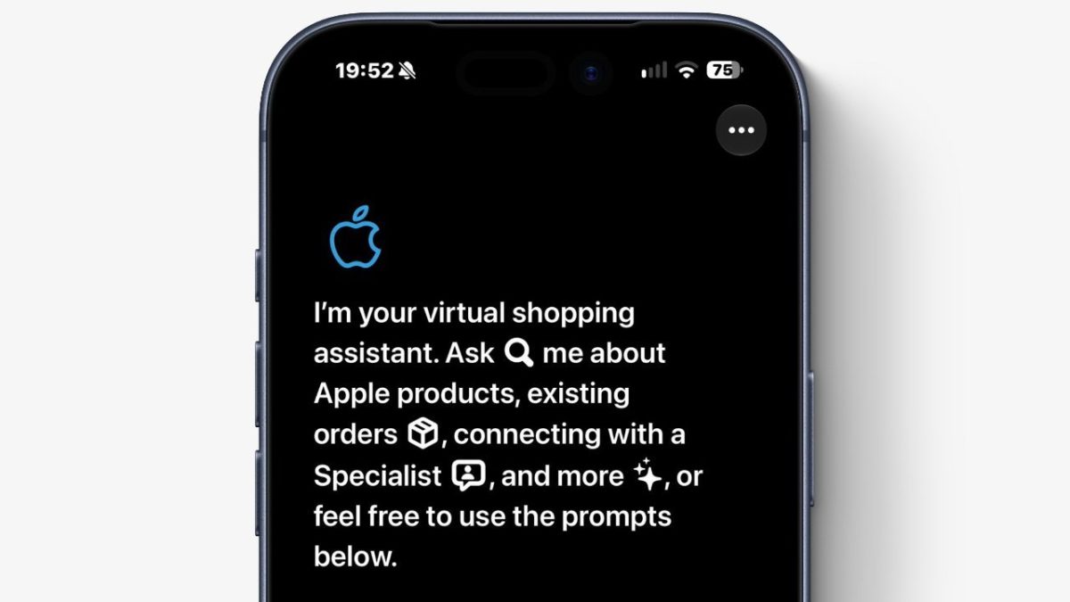 Apple kokeilee tekoälyavustajaa Apple Store -sovelluksessa0
