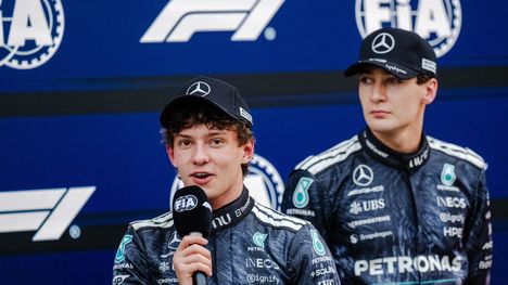 F1: Kimi Antonelli johtaa George Russellia selvästi kuljettajien MM-sarjassa: ”Tunnen olevani vahvempi” 1
