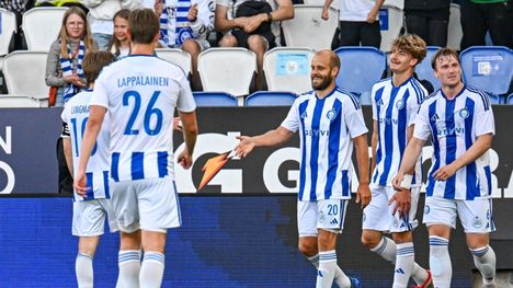 HJK ylivoimaisesti jatkoon – uudelle hankinnalle ensimmäinen maali 1