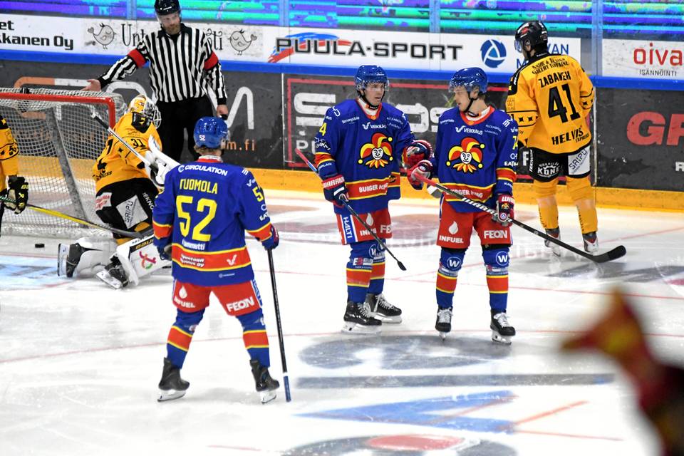 Jokerit hallitsi peliä: SaiPa jäi jalkoihin Jokerit hallitsi peliä: SaiPa jäi jalkoihin 1