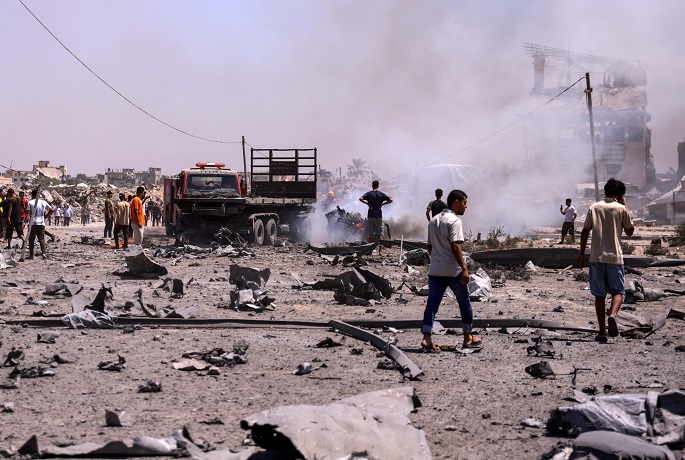 Kolme palestiinalaista kuoli Israelin ilmaiskujen seurauksena Gazassa. 1