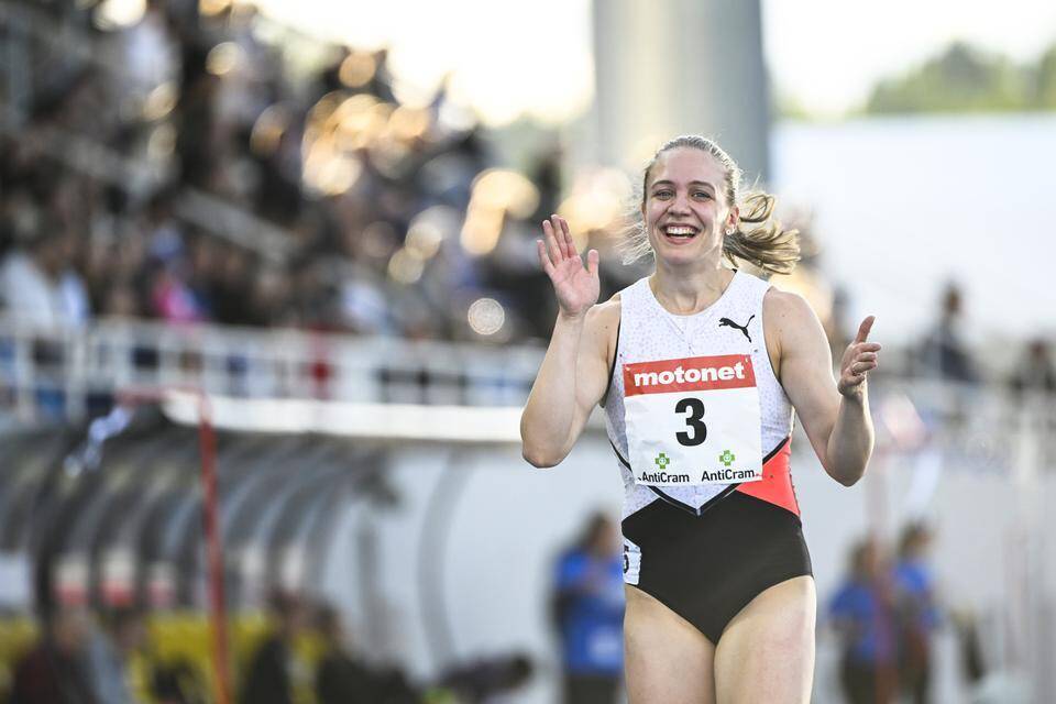 Lotta Kemppinen ylitti 100 metrin haamurajan – katsaus Espoon GP-kilpailujen kulkuun Lotta Kemppinen ylitti 100 metrin haamurajan – katsaus Espoon GP-kilpailujen kulkuun 1