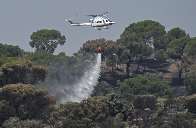 Metsäpalot pakottavat osia Espanjan Madridin alueesta sulkemaan. 1