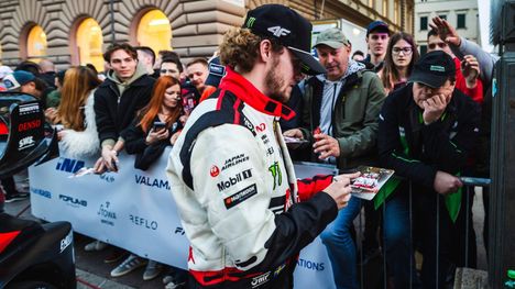 Oliver Solbergin MM-ralli päättyi heti Kroatiassa 1