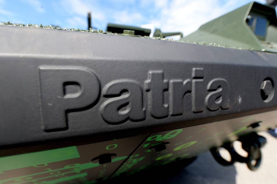 Patrian panssaroitujen ajoneuvojen valmistus Saksassa etenee. 1