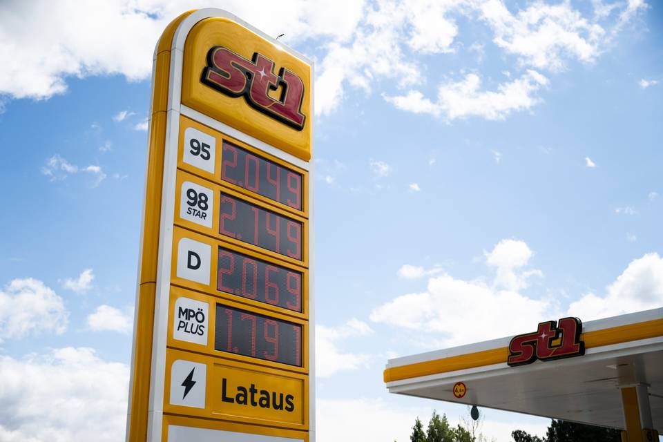 Polttoaineiden keskihinnat nousivat elokuussa 1
