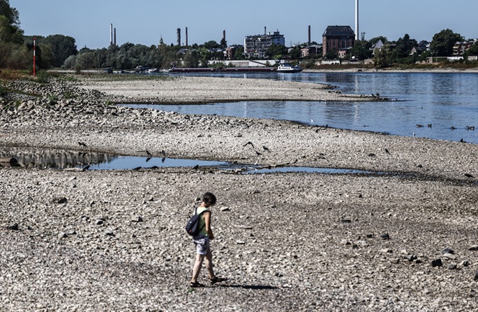 Saksan matalat joet uhkaavat rakennustarvikkeiden saatavuutta 1