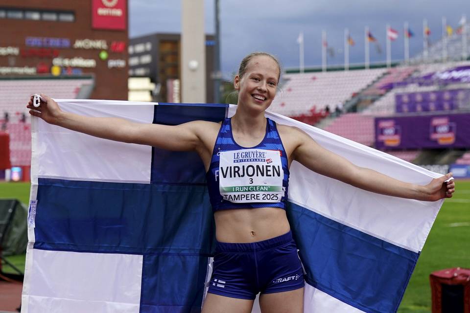 Seitsenottelija Enni Virjonen saavutti alle 20-vuotiaiden maailmanmestaruuden. 1