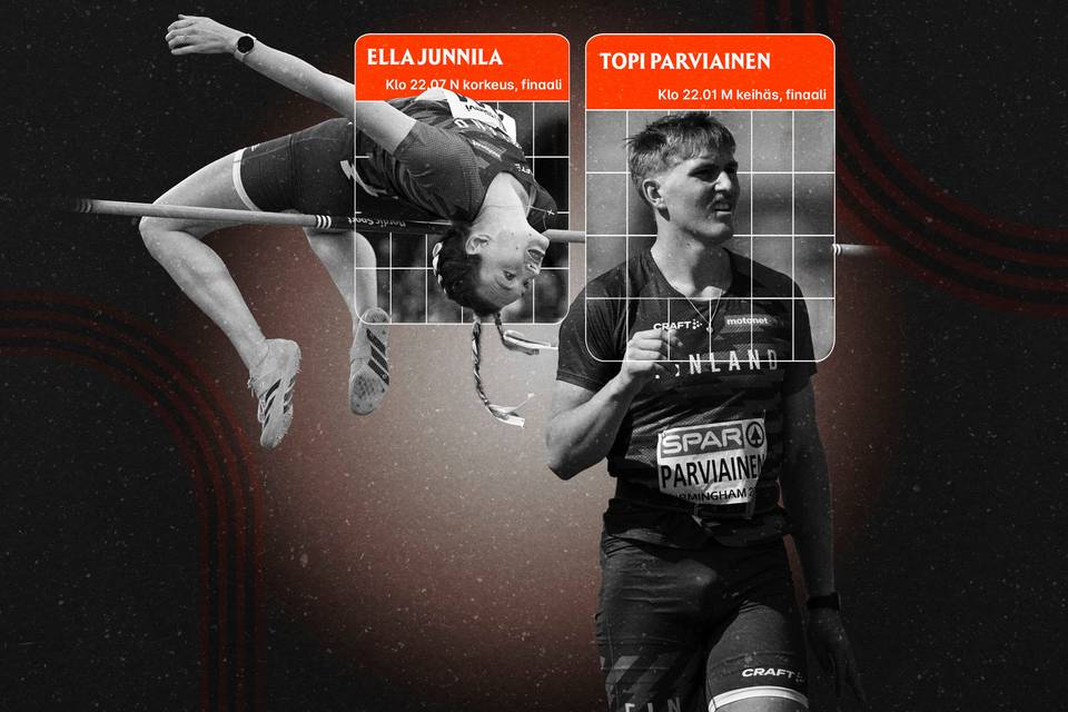 Suomalaisten iltavuoro EM-kilpailuissa | Suomessa ei ole aiemmin ollut näin alhaisia odotuksia miesten keihään EM-finaaliin Suomalaisten iltavuoro EM-kilpailuissa | Suomessa ei ole aiemmin ollut näin alhaisia odotuksia miesten keihään EM-finaaliin 1