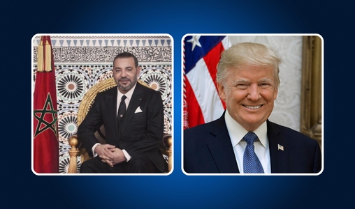 Trump onnittelee Marokon kuningasta valtaistuimelle nousun päivänä 1