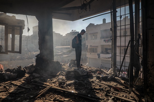 Kaksi palestiinalaista kuoli Israelin pommituksessa Gazan kaupungissa 1