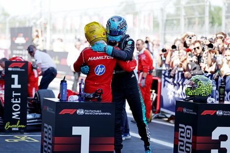 F1: Hamilton voitti Ferrarilla Barcelonassa 4 F1: Hamilton voitti Ferrarilla Barcelonassa 3
