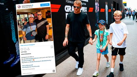 Kimi Räikkönen ja Takamoto Katsuta yhteiskuvassa – fanit riemastuivat 1