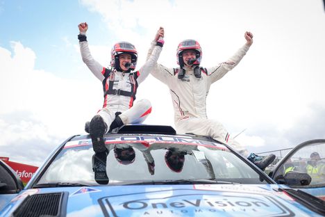 Janni Hussi ja Teemu Suninen ajavat Suomen MM-rallissa 1