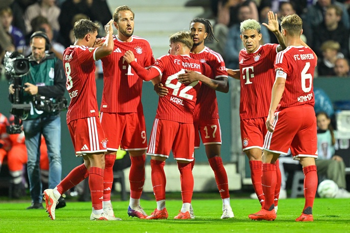 Kane teki kaksi maalia, Bayern eteni Saksan cupin toiselle kierrokselle 1