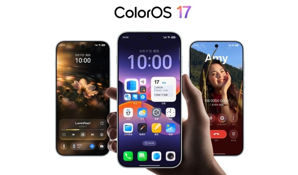Oppo esitteli ColorOS 17:n Kiinassa – tulossa myös Realme- ja OnePlus-puhelimiin0