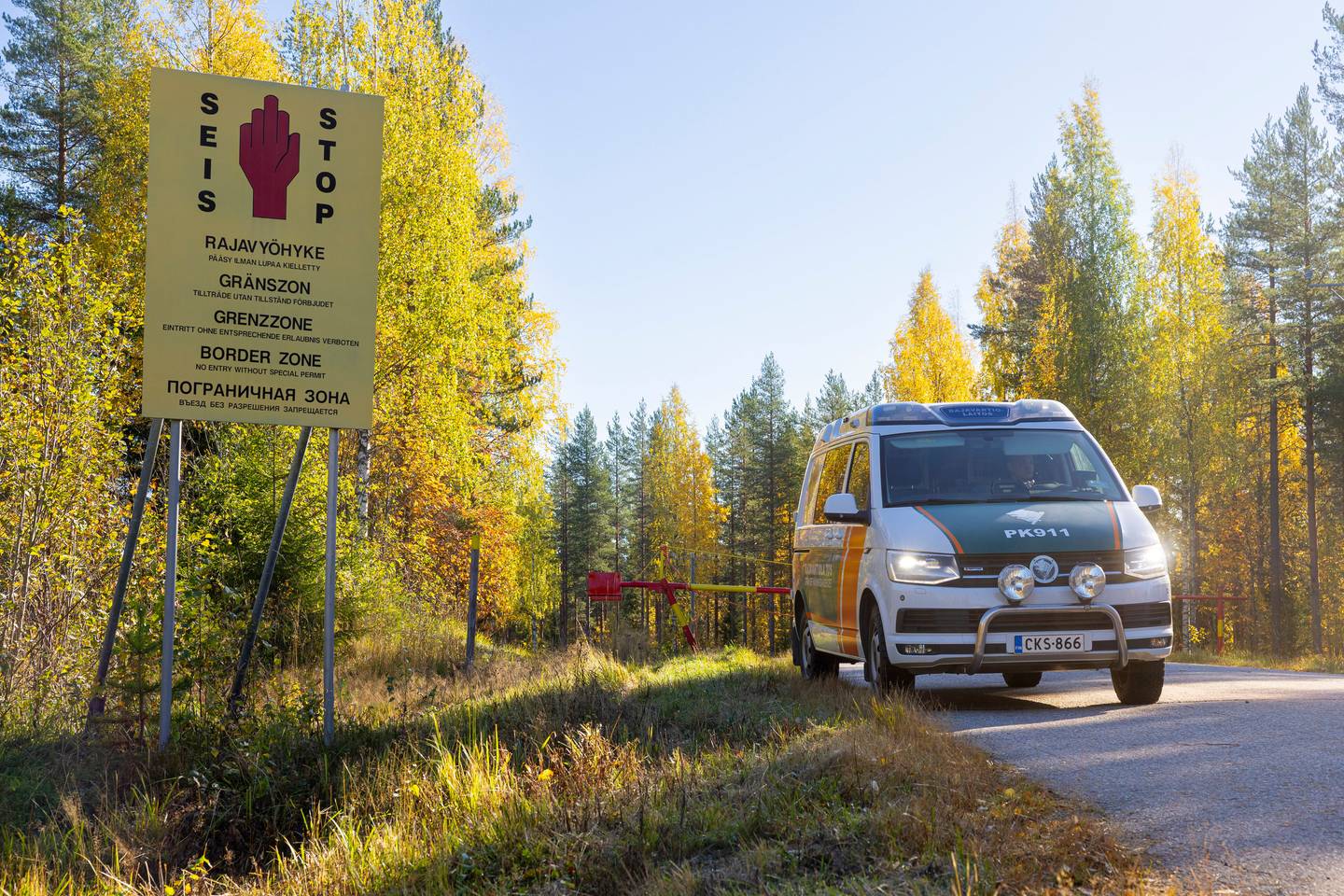 Rajavartiosto tutkii laitonta rajanylitystä Ilomantsissa 1