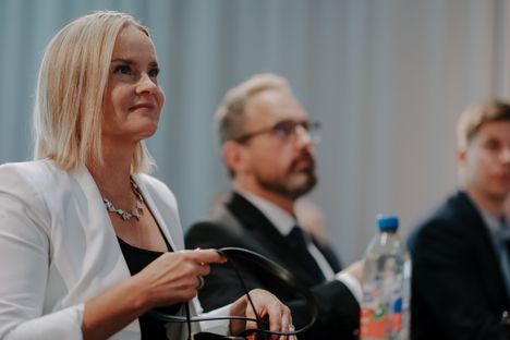 Riikka Purra: Perussuomalaiset ovat valmiita hallitukseen jopa kuu-ukkojen kanssa 1 Kuva: Jani Kautto