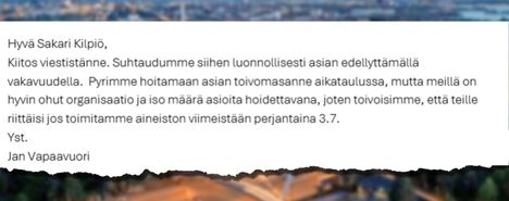 Sähköposti paljastaa: Orpon kabinetti edisti Garden Helsingin tukea vielä syvimmän kohun keskellä 12 Sähköposti paljastaa: Orpon kabinetti edisti Garden Helsingin tukea vielä syvimmän kohun keskellä 11
