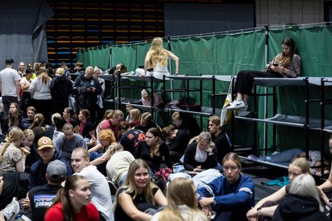 Suuri väestönsuojeluharjoitus Kuopiossa 1