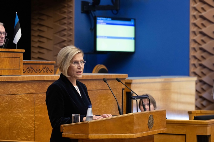 Ulle Madise valittiin Viron presidentiksi 1