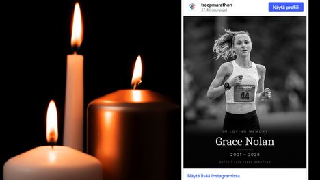 25-vuotias juoksija Grace Nolan kuoli vain tunteja ennen kisaa 1