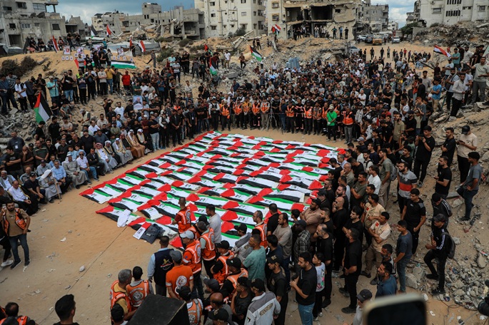 Joukkohaudat 105 Gazan iskussa kuolleelle palestiinalaiselle 1