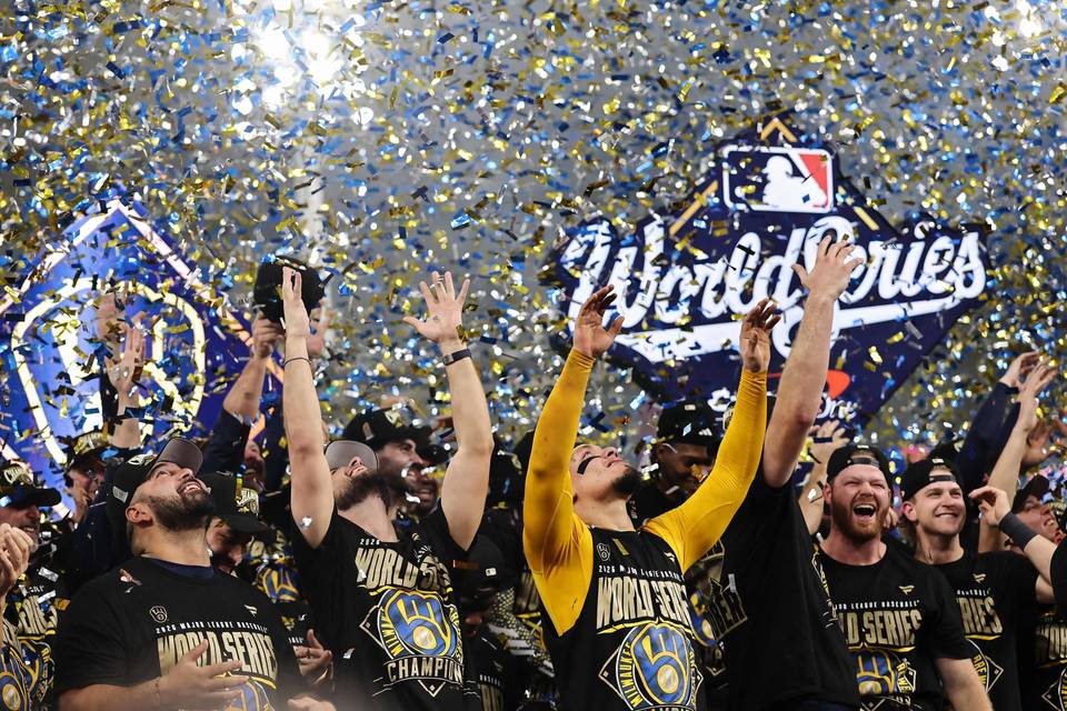Milwaukee Brewers voitti MLB-mestaruuden ensimmäistä kertaa 1