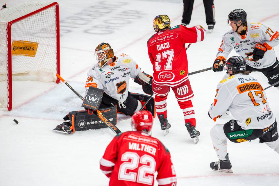 SaiPa ja Sport voittoihin Liigassa 1